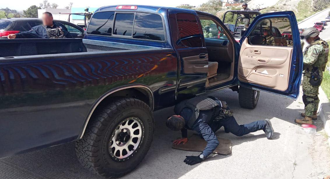 Aseguran droga con destino a Estados Unidos